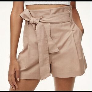 Aritzia Wilfred Marne High Waist Shorts 